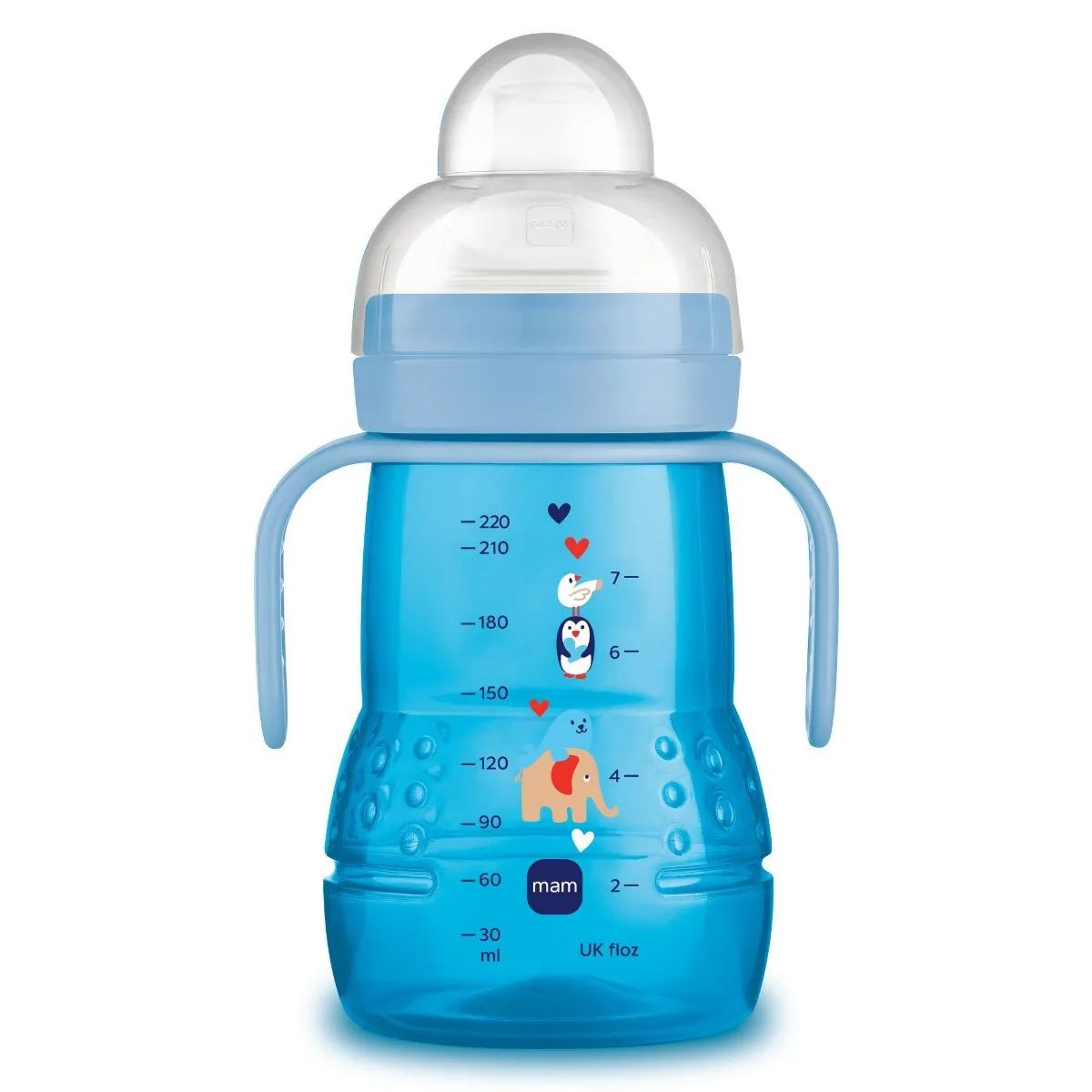 MAM Trainer+ tanulópohár 220 ml